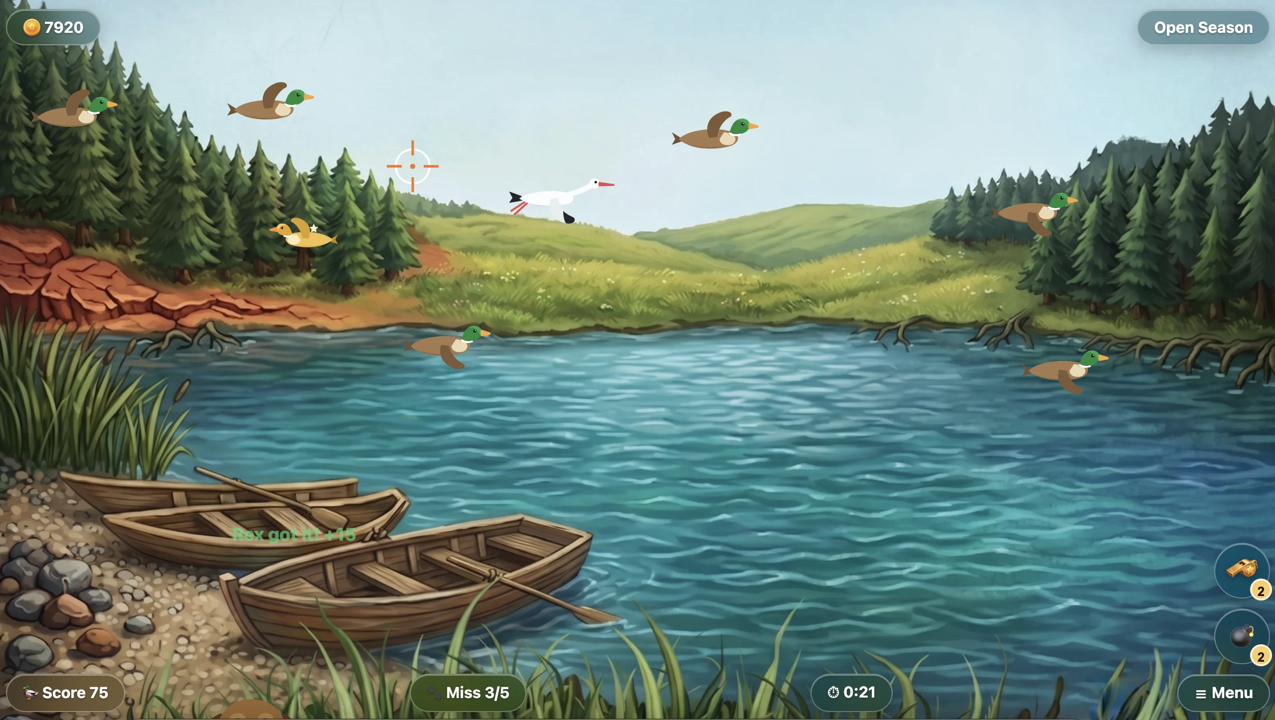 Shoot the Ducks · Arcade Hunt screenshot