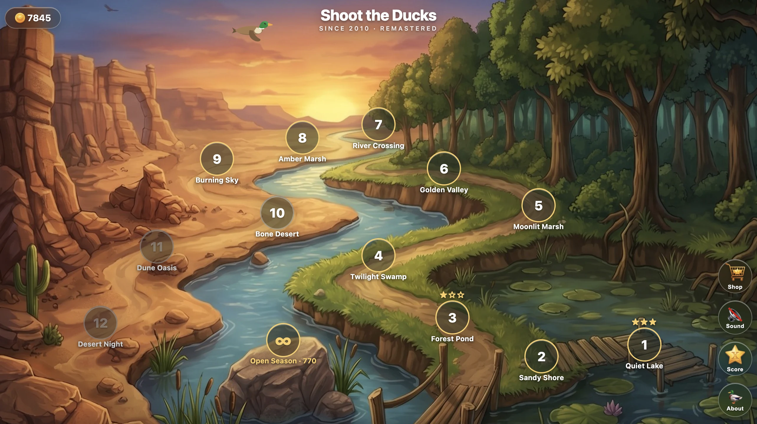 Shoot the Ducks · Arcade Hunt screenshot